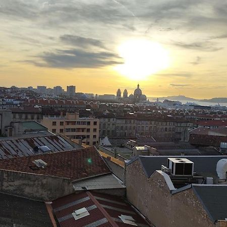 Vue Mer Et Et Notre Dame Centre Ville Avec Balcon Et Parking Marseille Exteriör bild