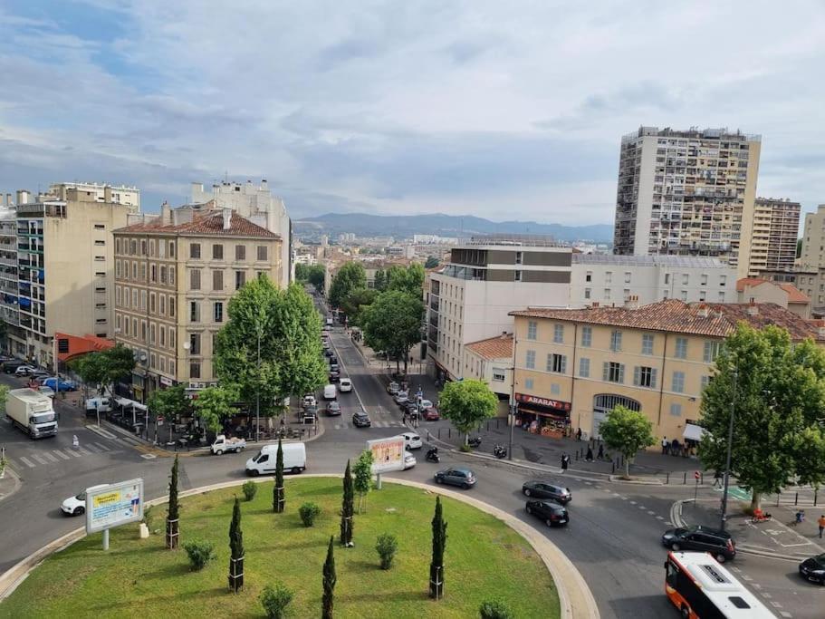 Vue Mer Et Et Notre Dame Centre Ville Avec Balcon Et Parking Marseille Exteriör bild